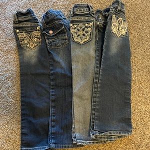 Top 2 are Red Ranch brand, bottom left rodeo girl, bottom right freestyle